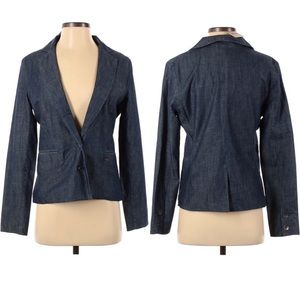 Levi’s Jean Blazer 2 Button Blue Size S NEW